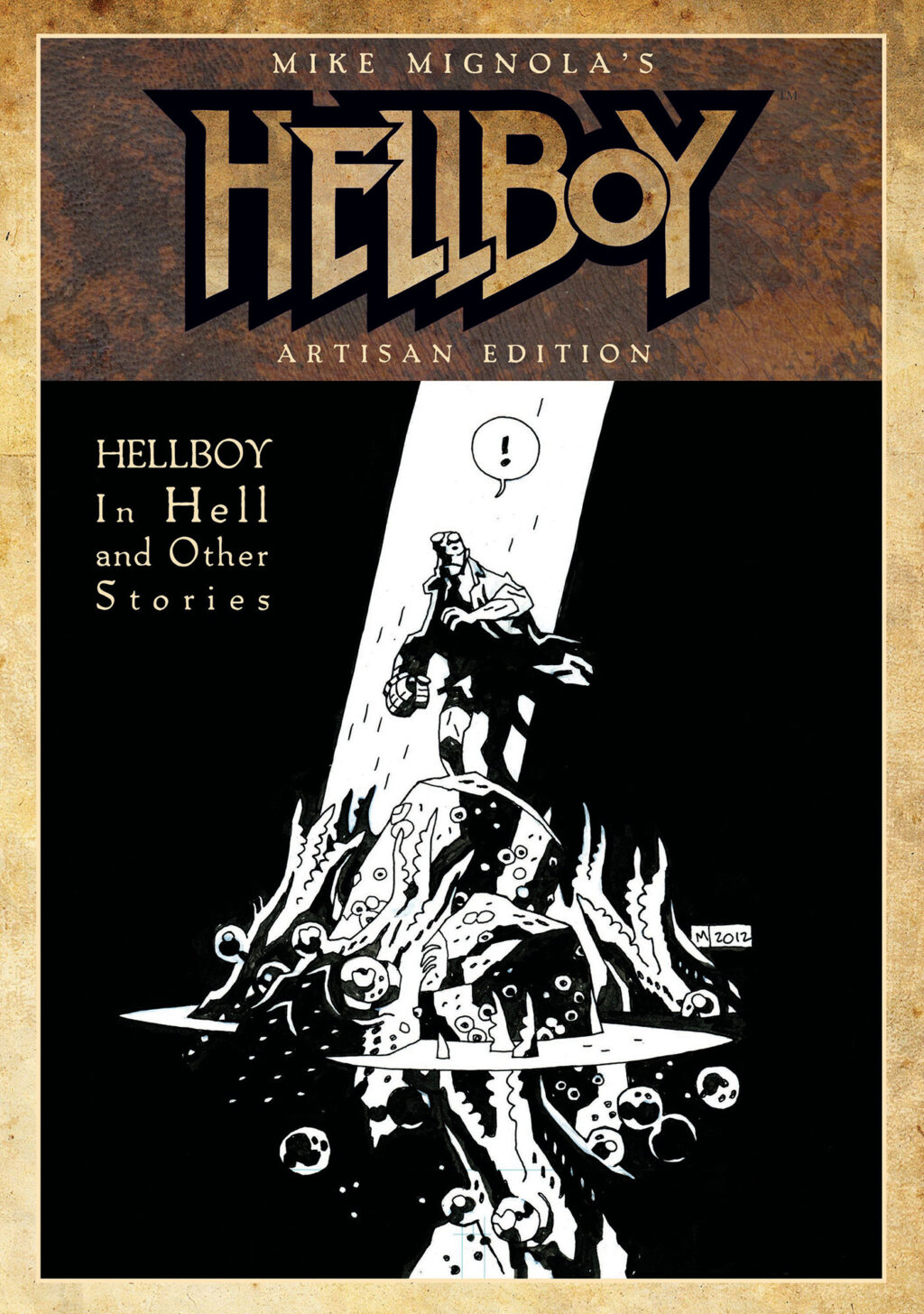 Mike Mignolas Hellboy In Hell and Other Stories Artisan Edition cover