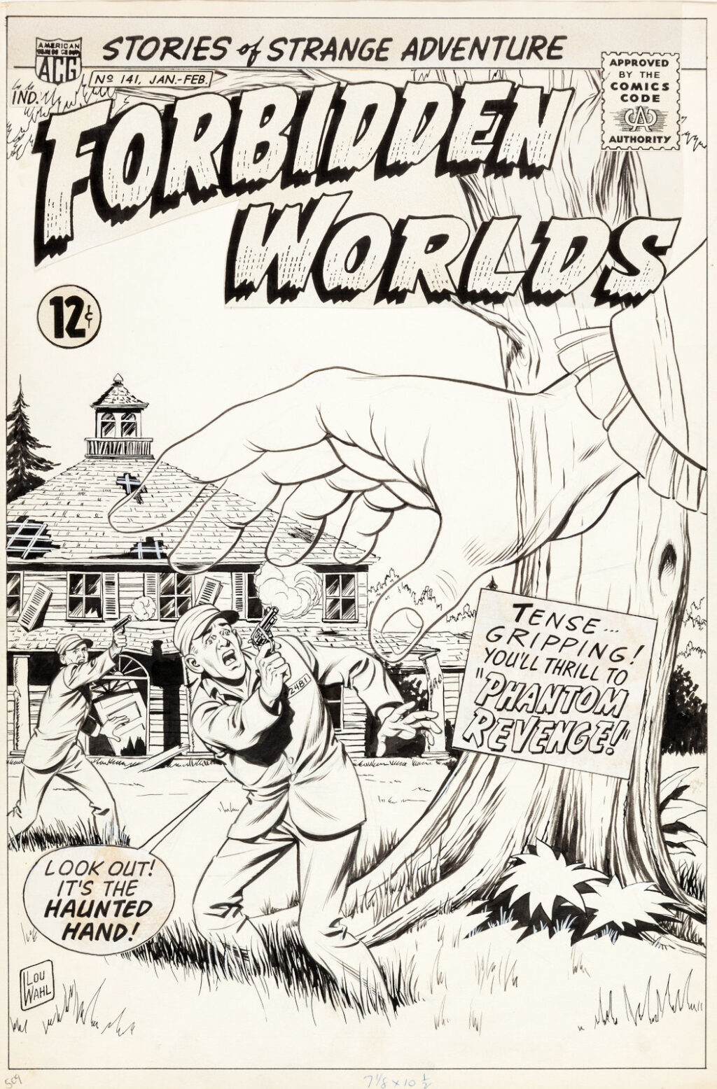 Forbidden Worlds issue 141 cover by Kurt Schaffenberger