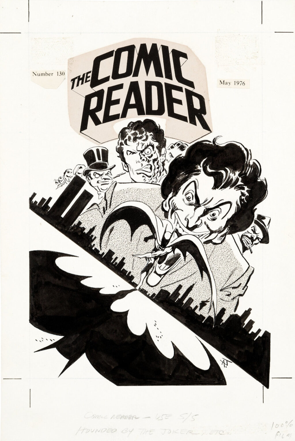The Comic Reader issue 130 cover by Jim Aparo