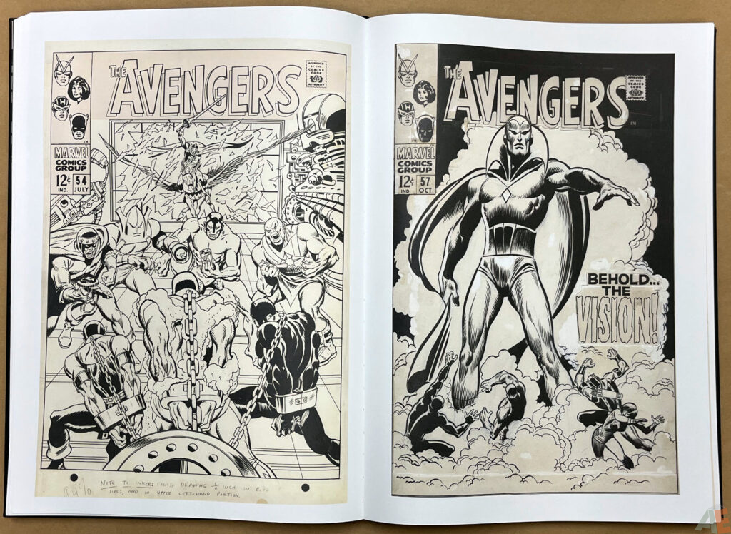John Buscemas Marvel Heroes Artists Edition interior 13