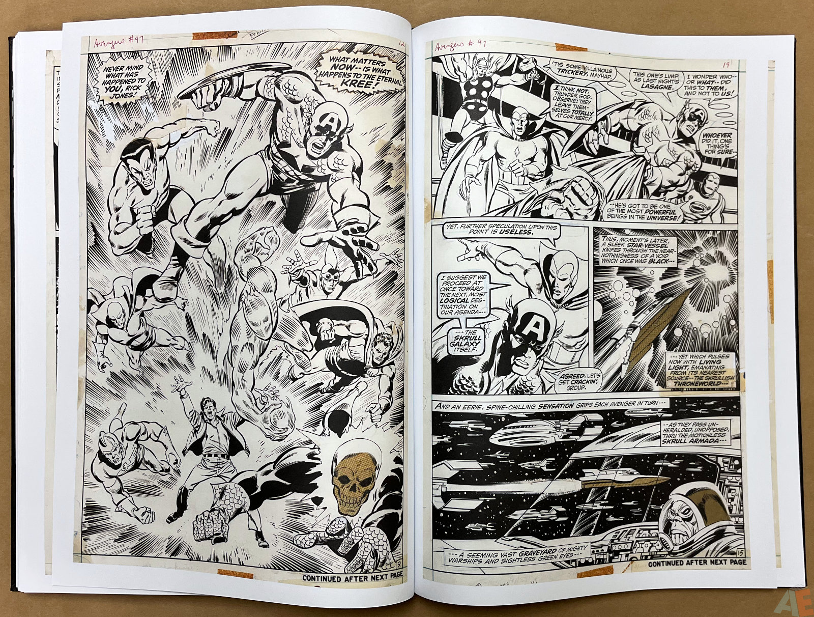 John Buscemas Marvel Heroes Artists Edition interior 26