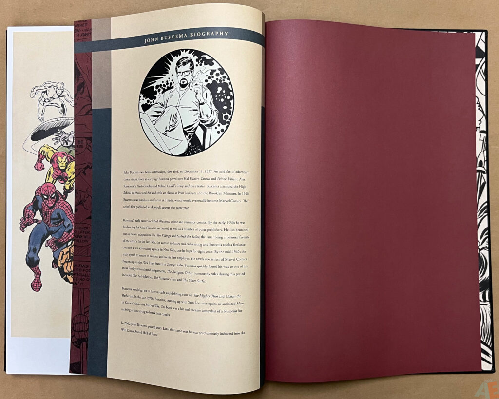 John Buscemas Marvel Heroes Artists Edition interior 35