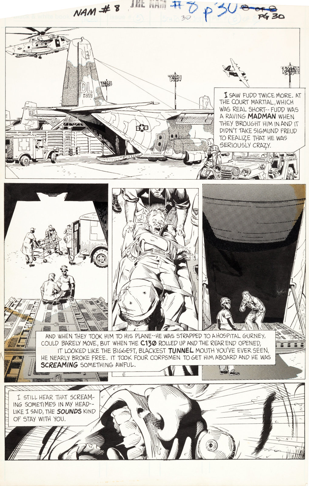 The Nam issue 8 page 8 by Michael Golden