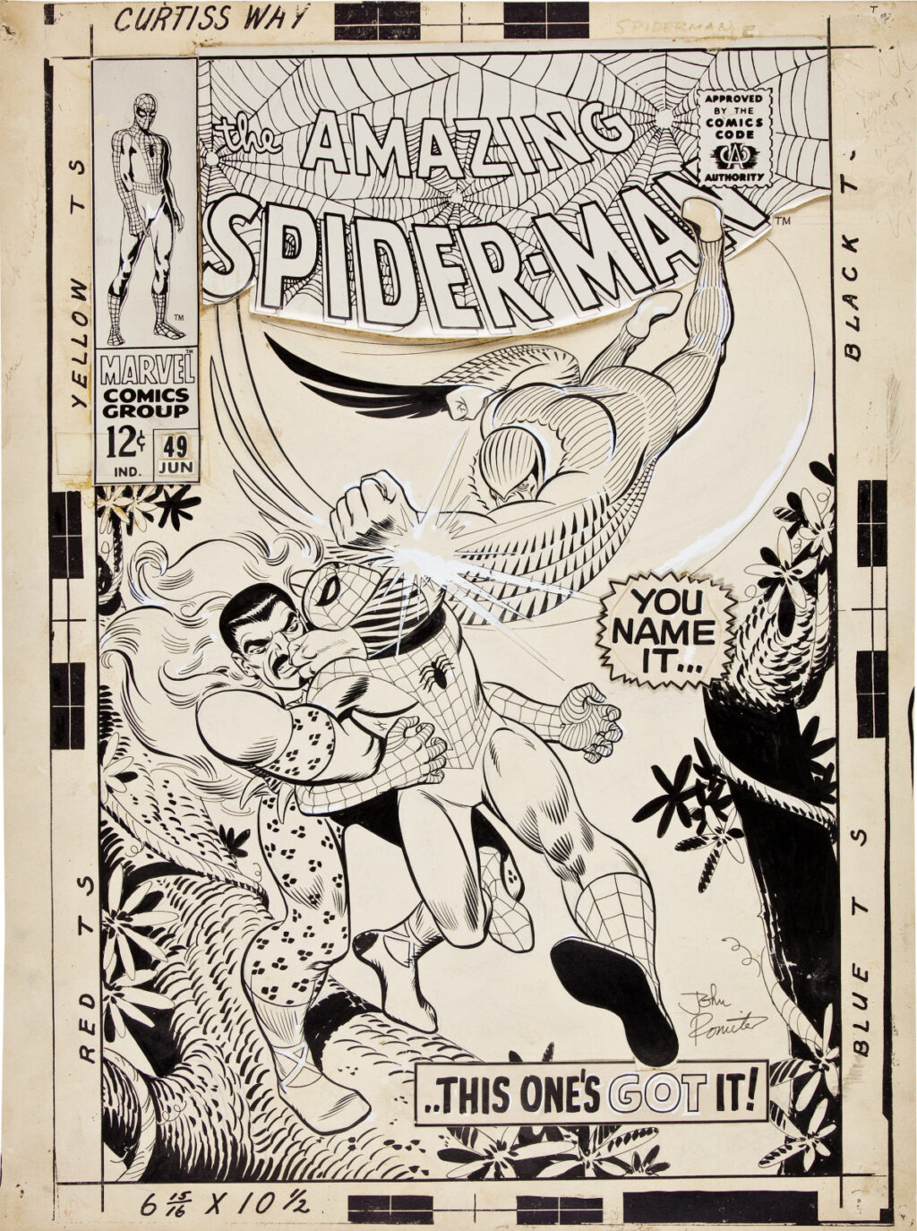 Amazing Spider Man issue 49 by John Romita