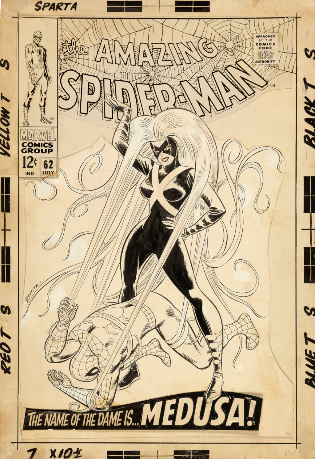 Amazing Spider Man issue 62 by John Romita