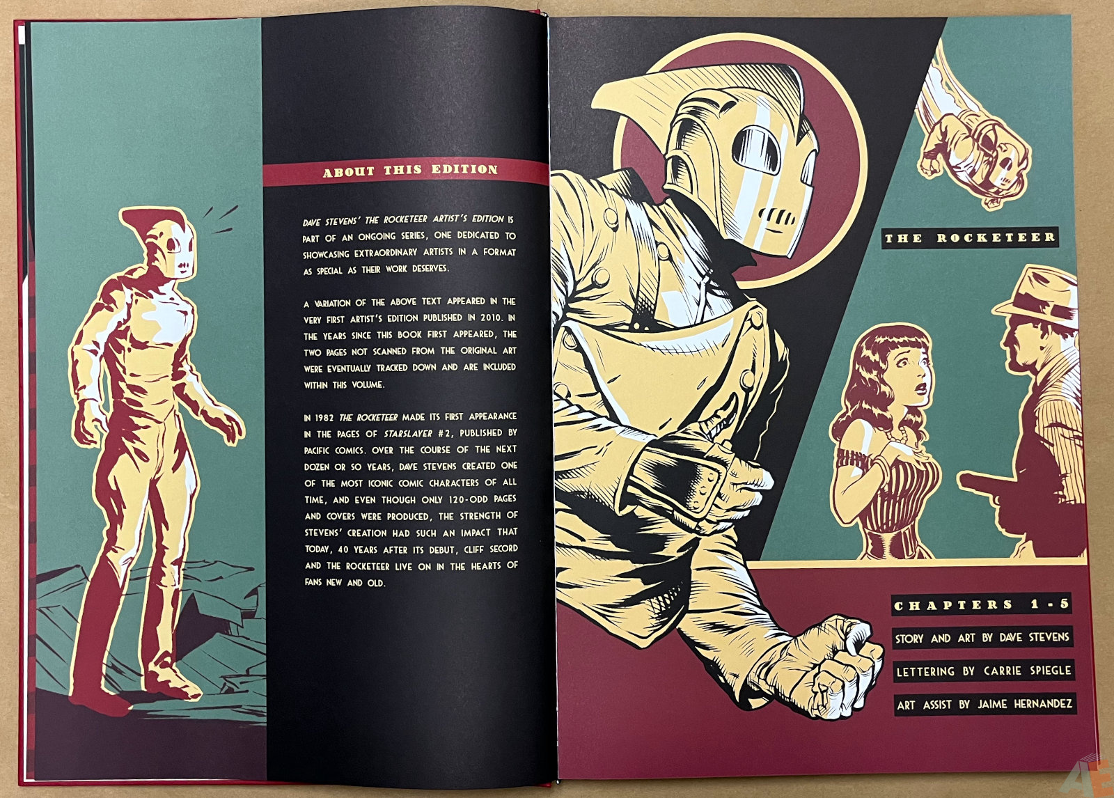 Dave Stevens The Rocketeer Artists Edition 40th Anniversary interior 2