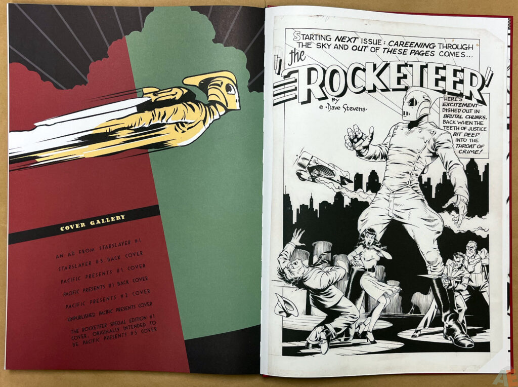 Dave Stevens The Rocketeer Artists Edition 40th Anniversary interior 6