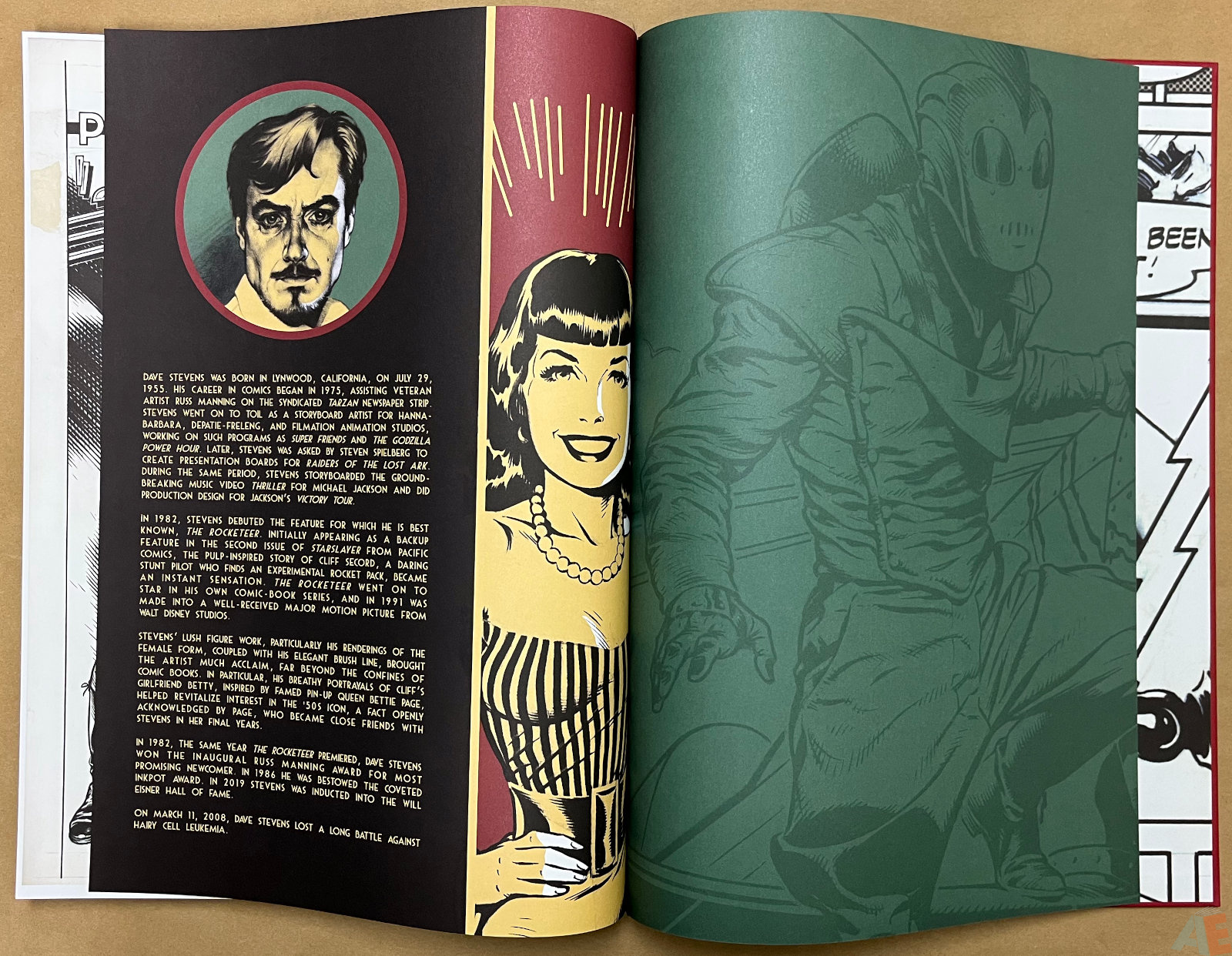 Dave Stevens The Rocketeer Artists Edition 40th Anniversary interior 7