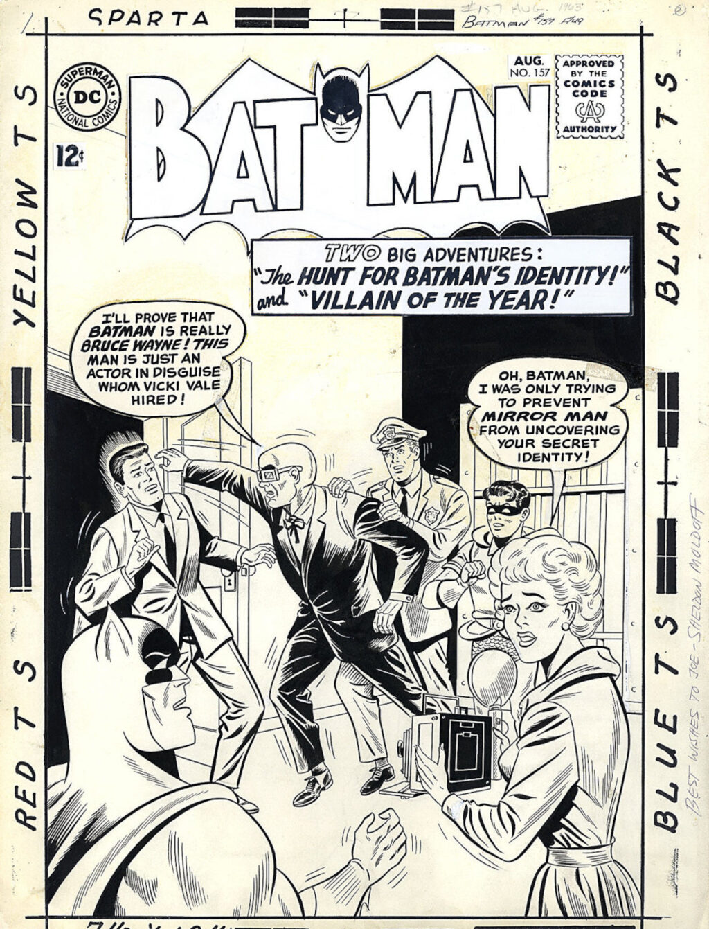 Batman issue 157 by Sheldon Moldoff