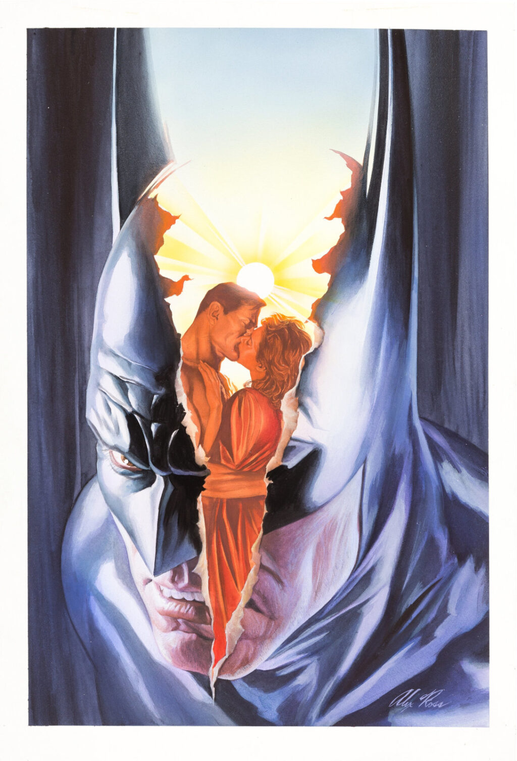 Batman issue 677 cover by Alex Ross