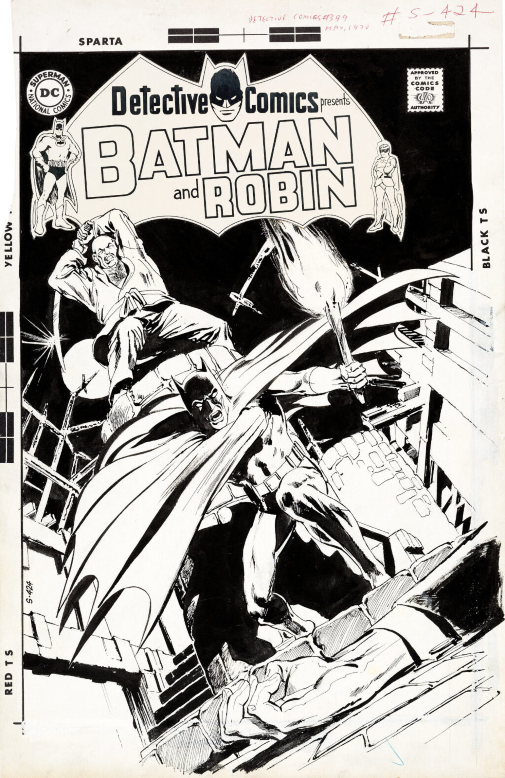 Detective Comics issue 399 cover by Neal Adams