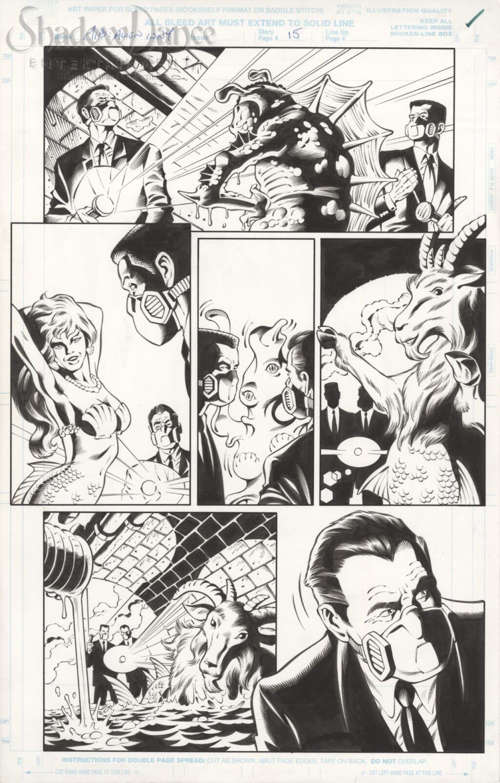 Men In Black Alien in New York page 15 by Rod Whigham