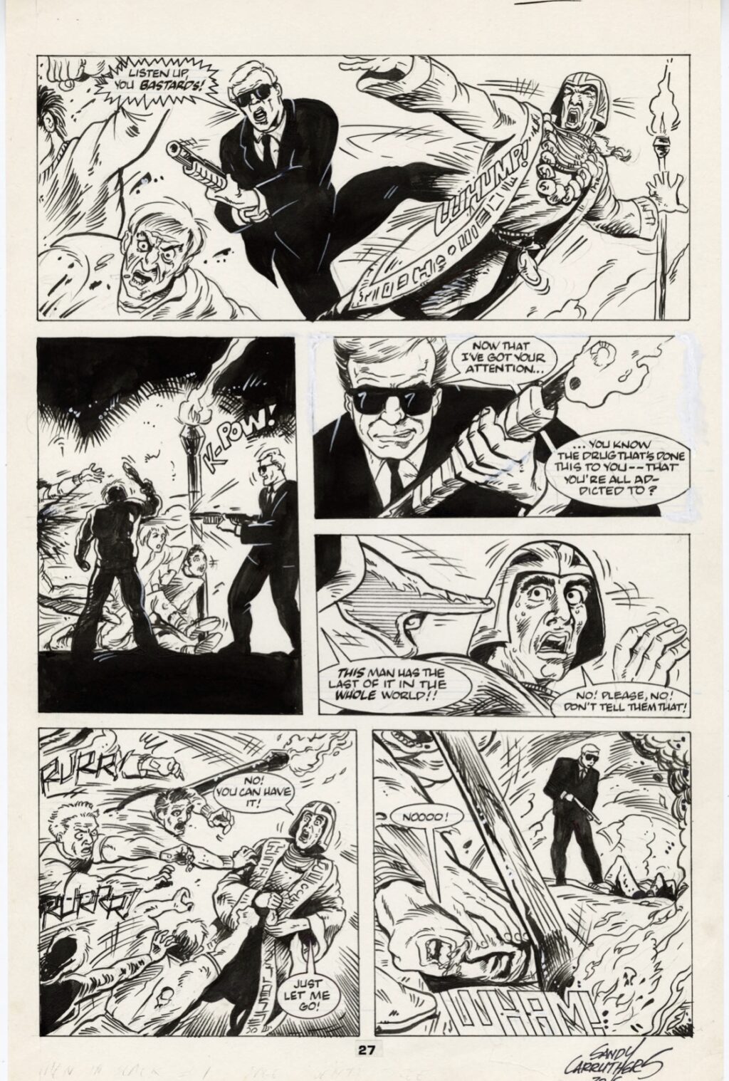 Men In Black issue 1 page 27 by Sandy Carruthers