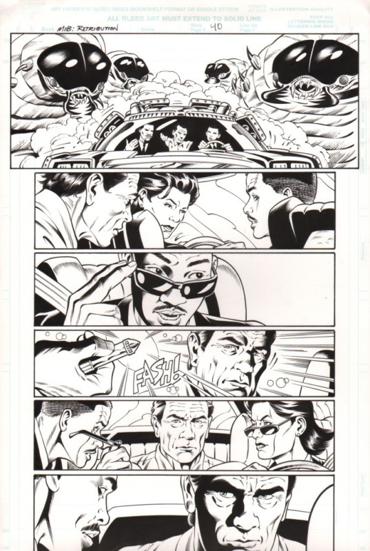 Men in Black Retribution page 40 by Rod Whigham and Philip Moy
