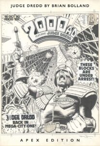 Judge Dredd by Brian Bolland Apex Edition final cover