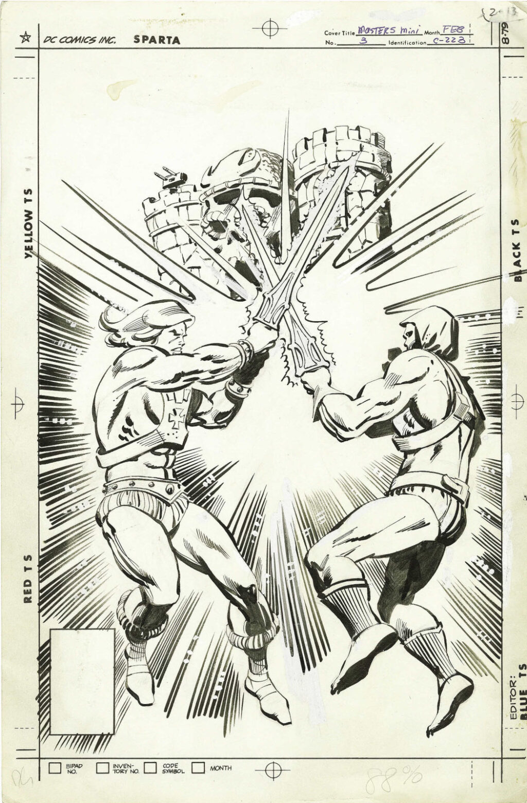 Masters Of The Universe issue 3 cover by George Tuska and Klaus Janson