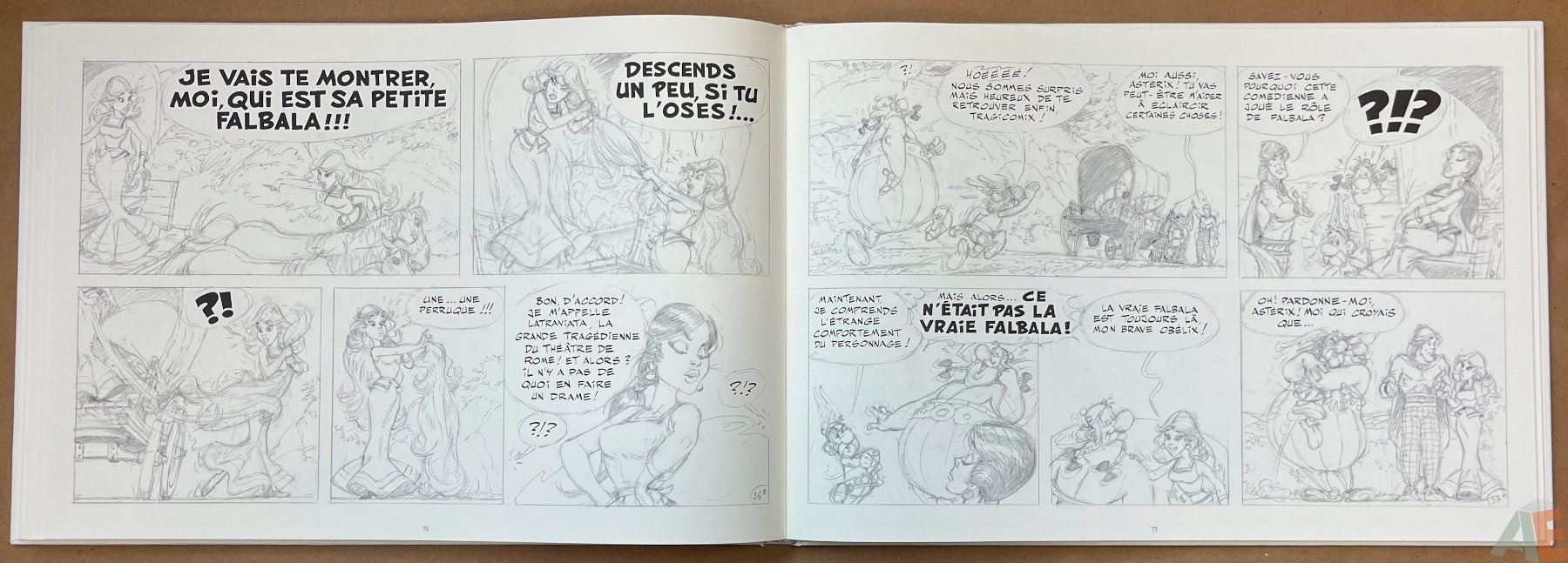 Asterix et Latraviata Lalbum des crayonnes interior 12