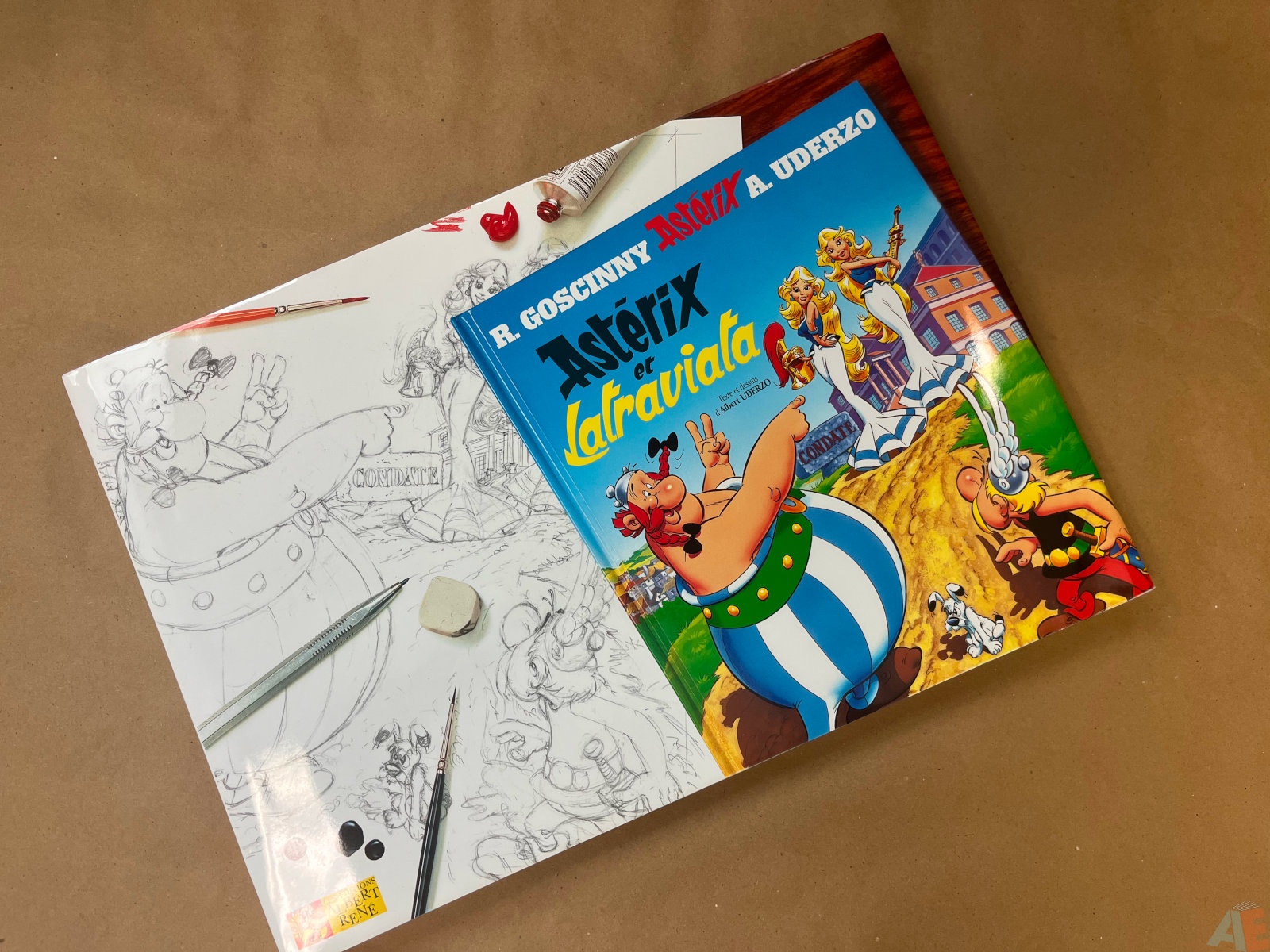 Asterix et Latraviata Lalbum des crayonnes interior 19