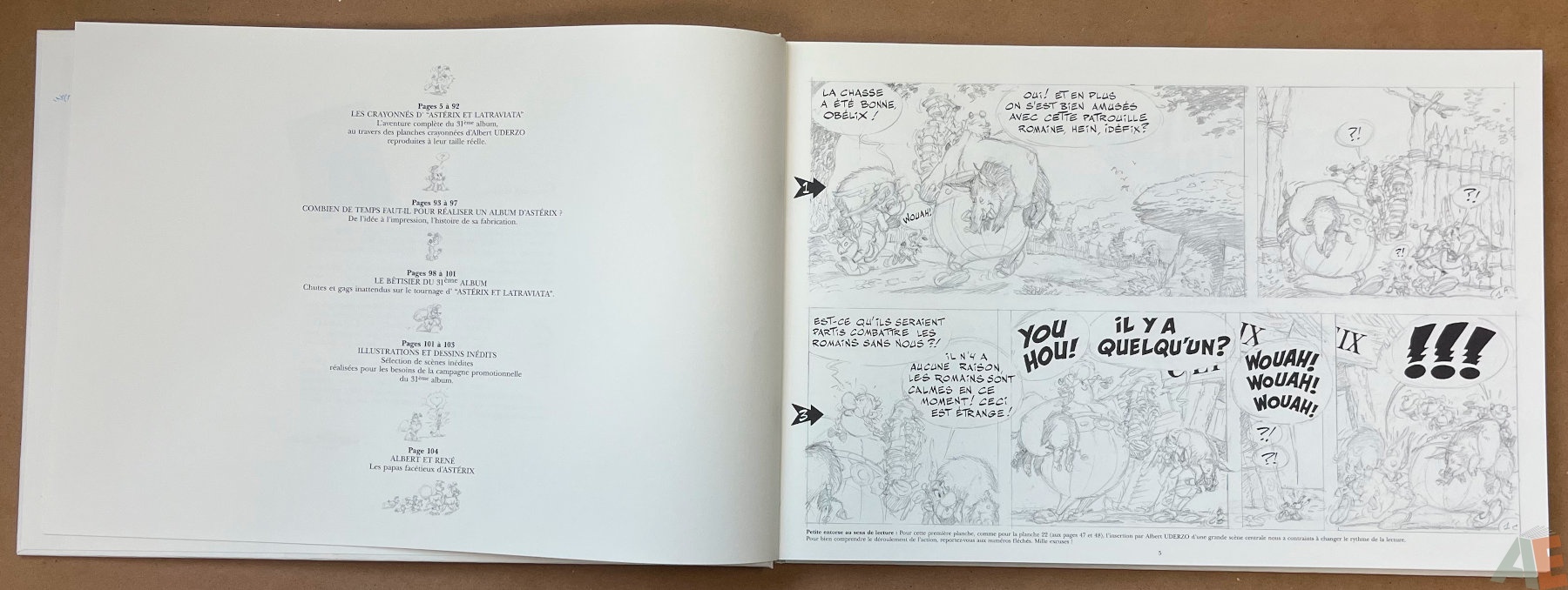 Asterix et Latraviata Lalbum des crayonnes interior 2