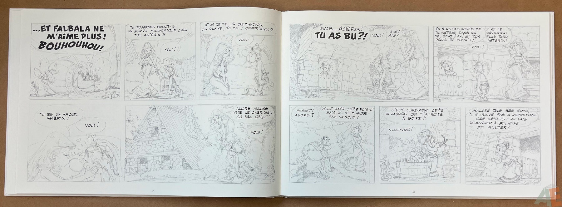 Asterix et Latraviata Lalbum des crayonnes interior 7