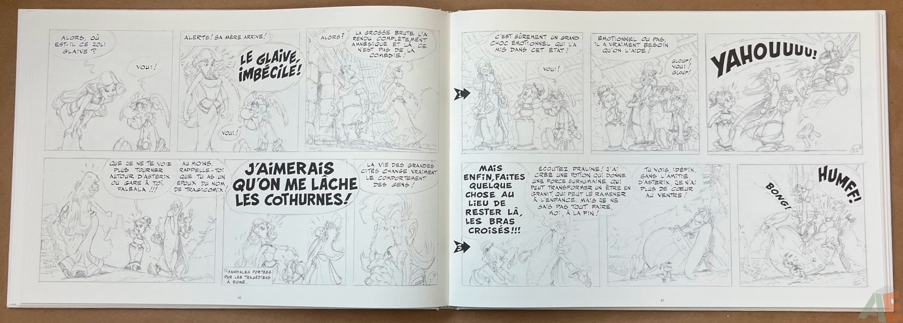 Asterix et Latraviata Lalbum des crayonnes interior 8