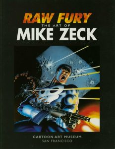 Raw Fury The Art Of Mike Zeck cover
