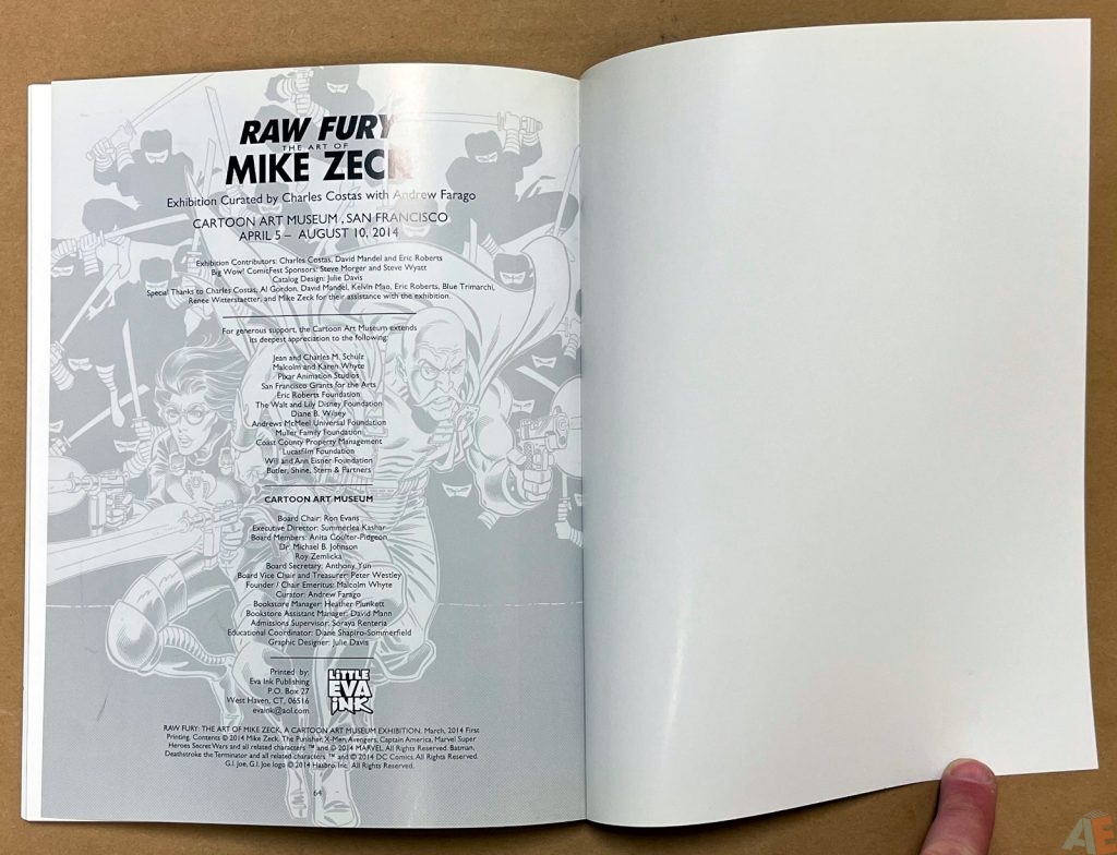 Raw Fury The Art Of Mike Zeck interior 11