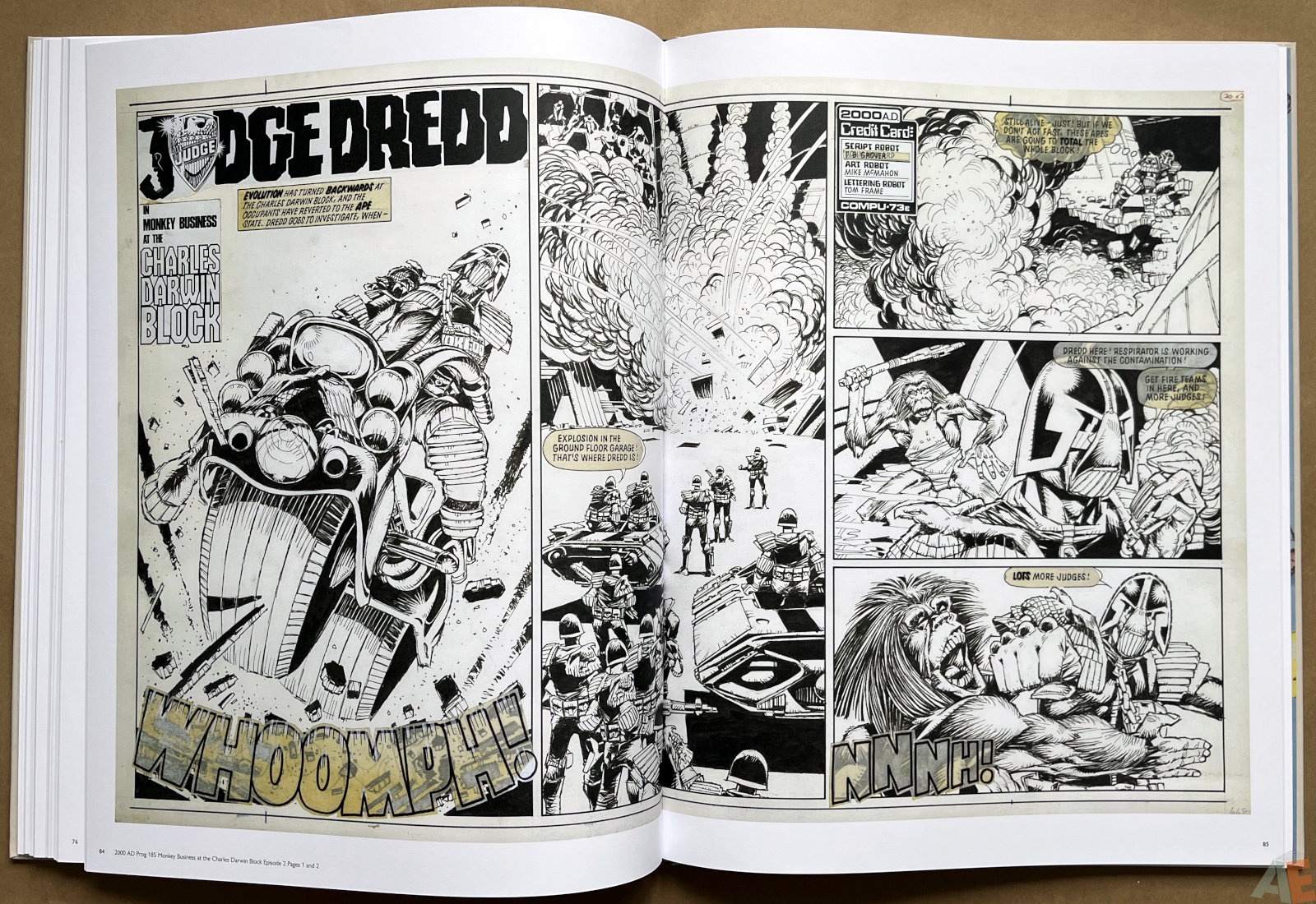 Judge Dredd by Mick McMahon Apex Edition interior 12