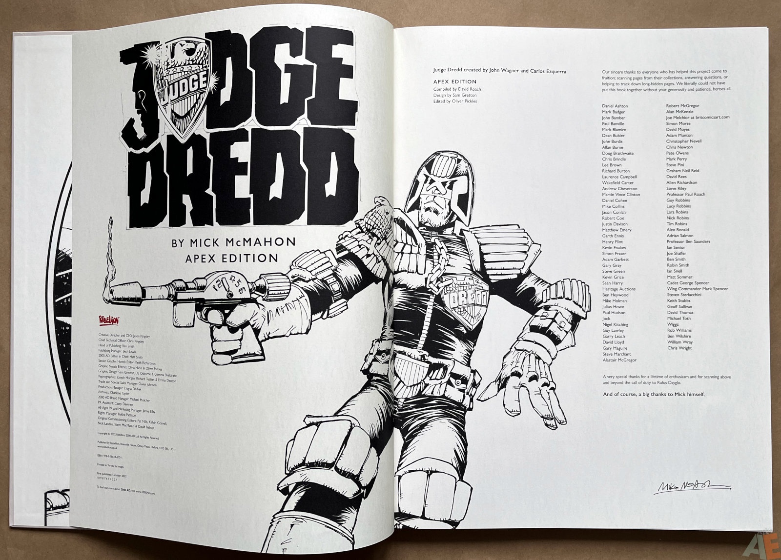 Judge Dredd by Mick McMahon Apex Edition interior 2