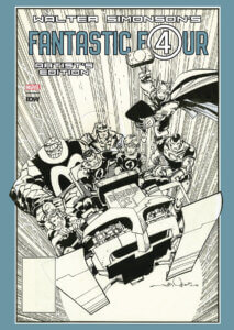 Walter Simonson's Fantastic Four Artists Edition cover prelim