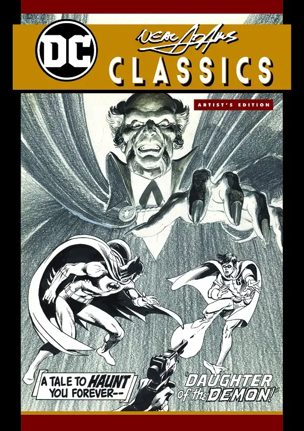 Neal Adams DC Classics Artists Edition cover A prelim