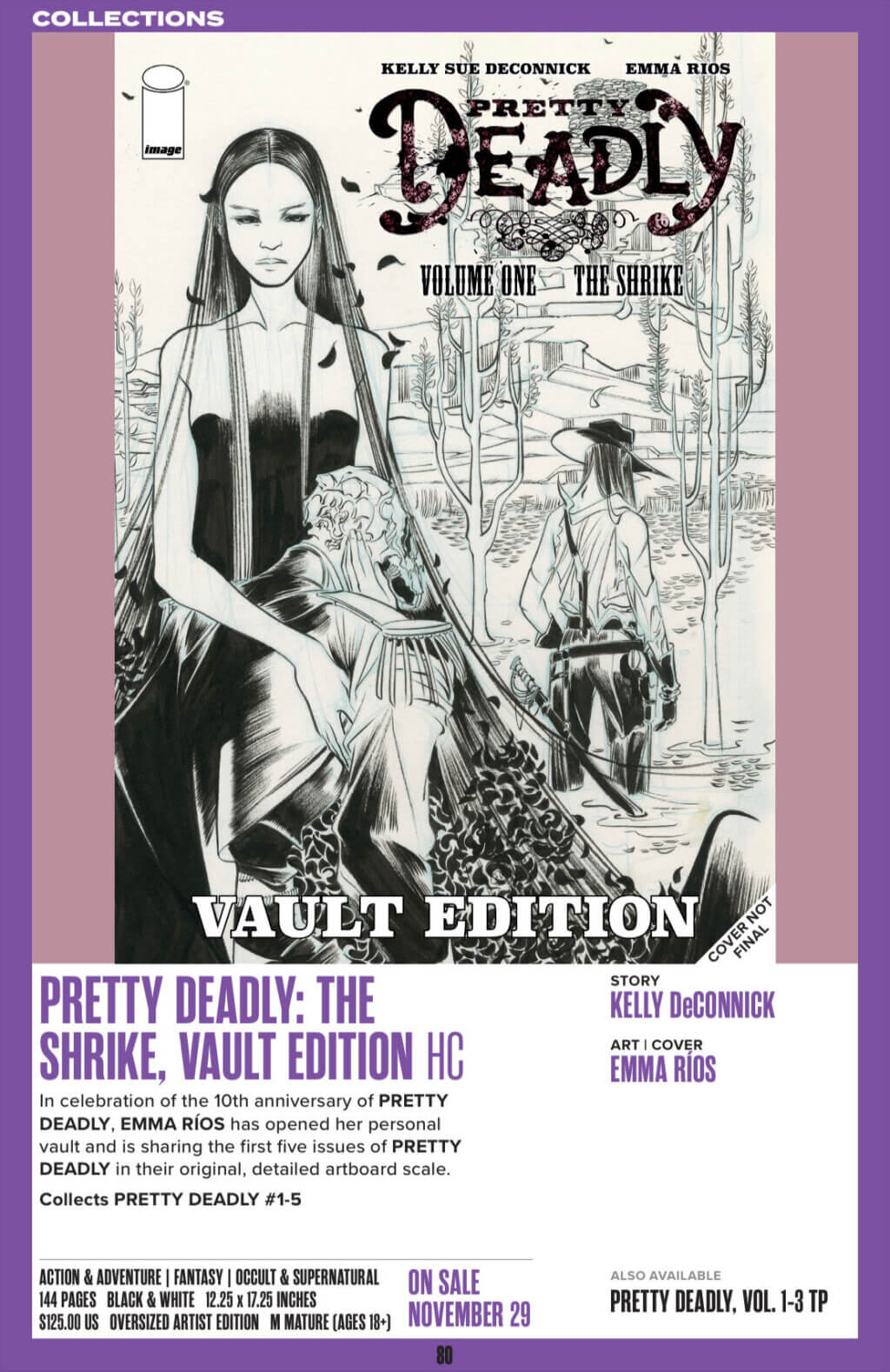 Pretty Deadly Vault Edition solicit