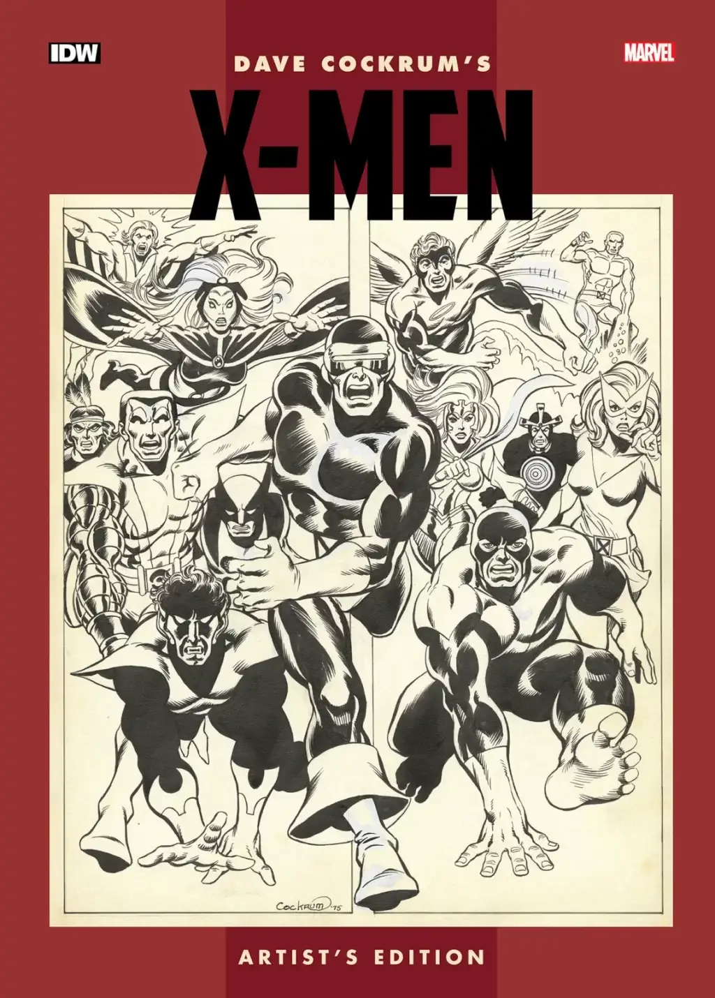Dave Cockrums X Men Artists Edition cover