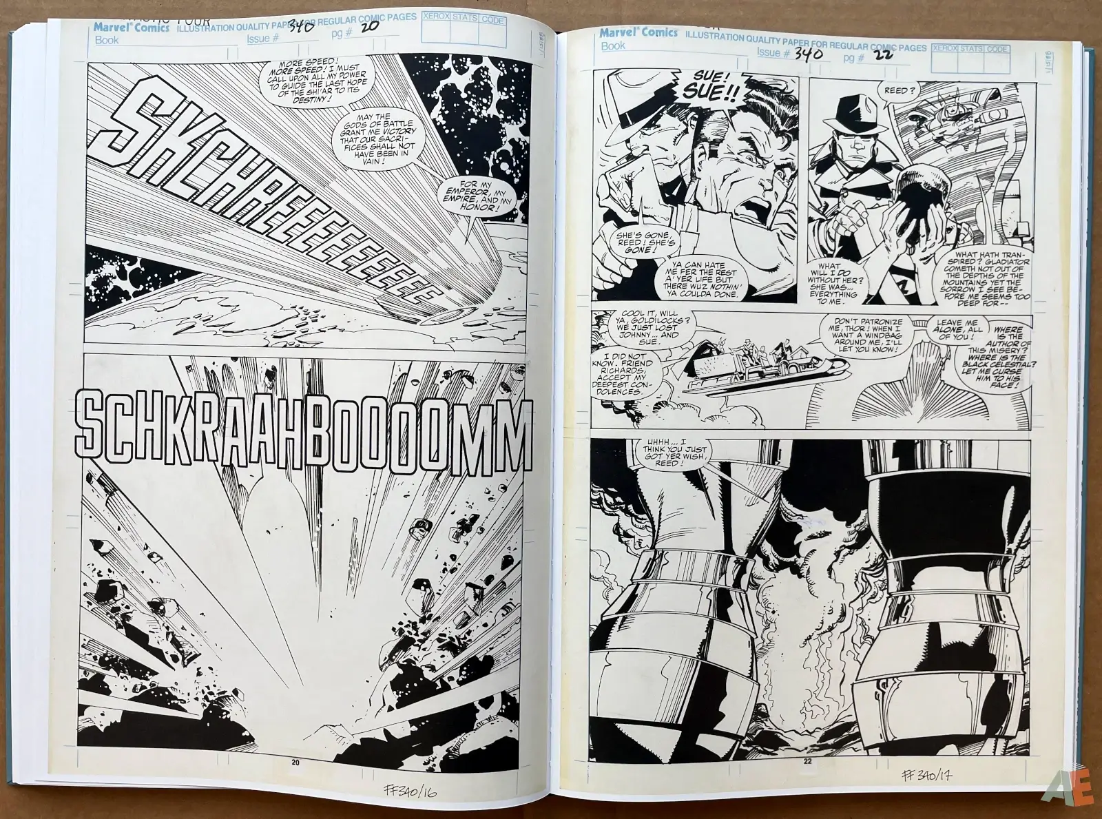 Walter Simonsons Fantastic Four Artists Edition interior 12