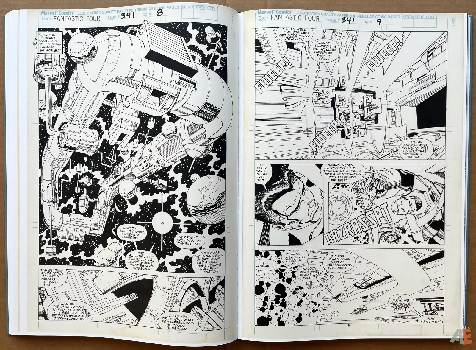 Walter Simonsons Fantastic Four Artists Edition interior 13