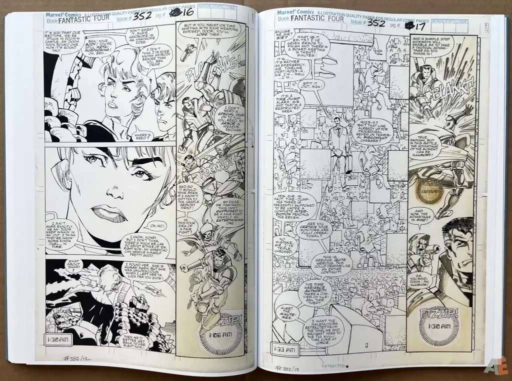 Walter Simonsons Fantastic Four Artists Edition interior 16