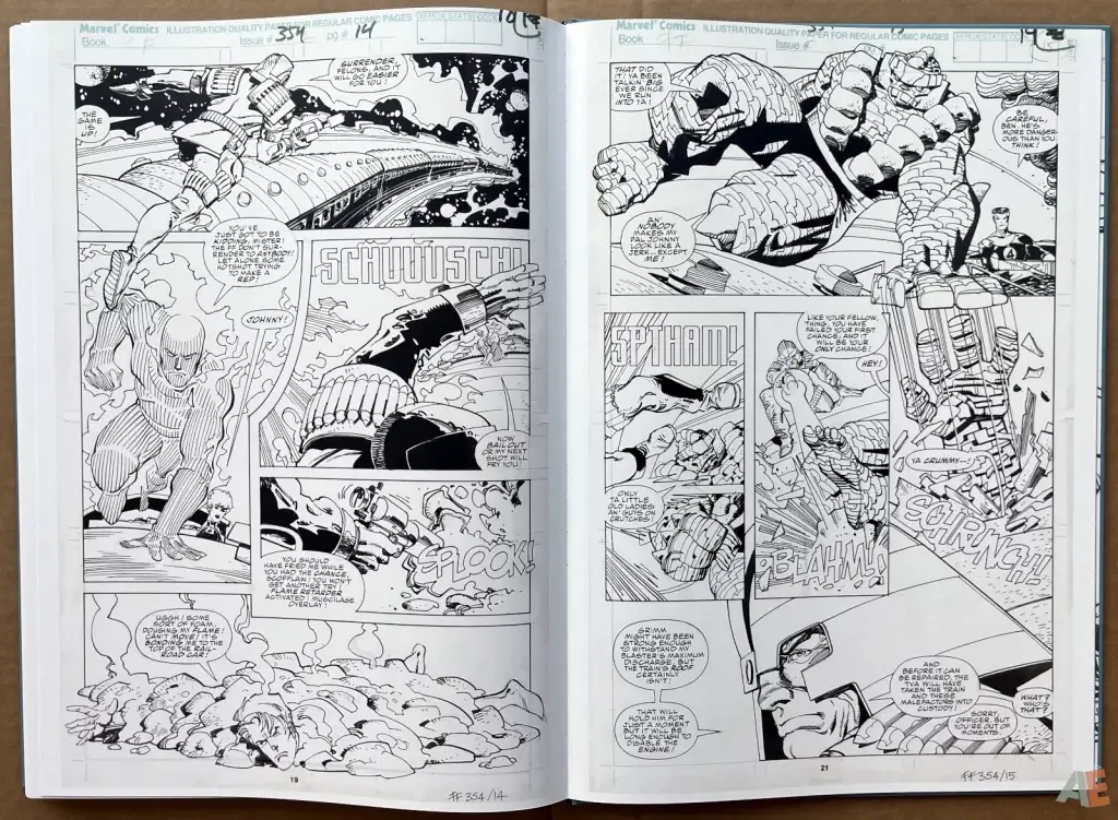 Walter Simonsons Fantastic Four Artists Edition interior 22