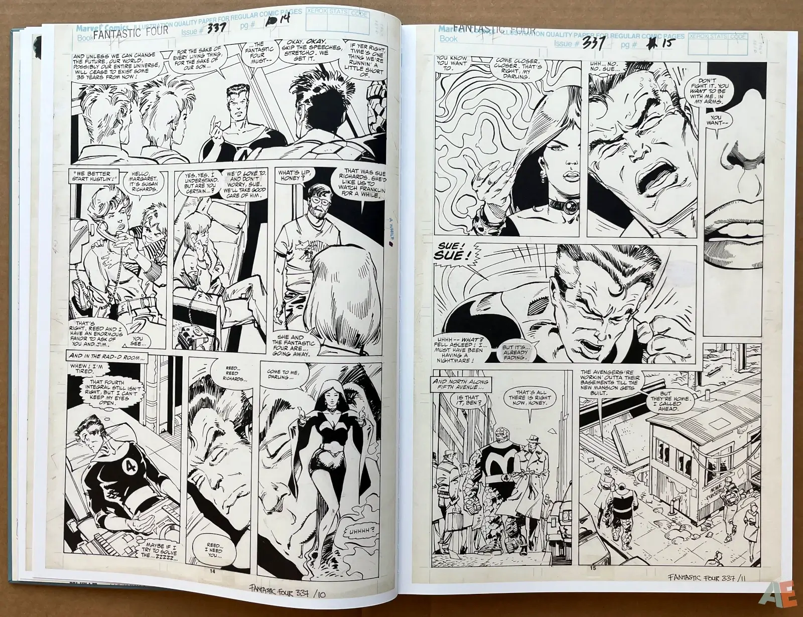 Walter Simonsons Fantastic Four Artists Edition interior 6