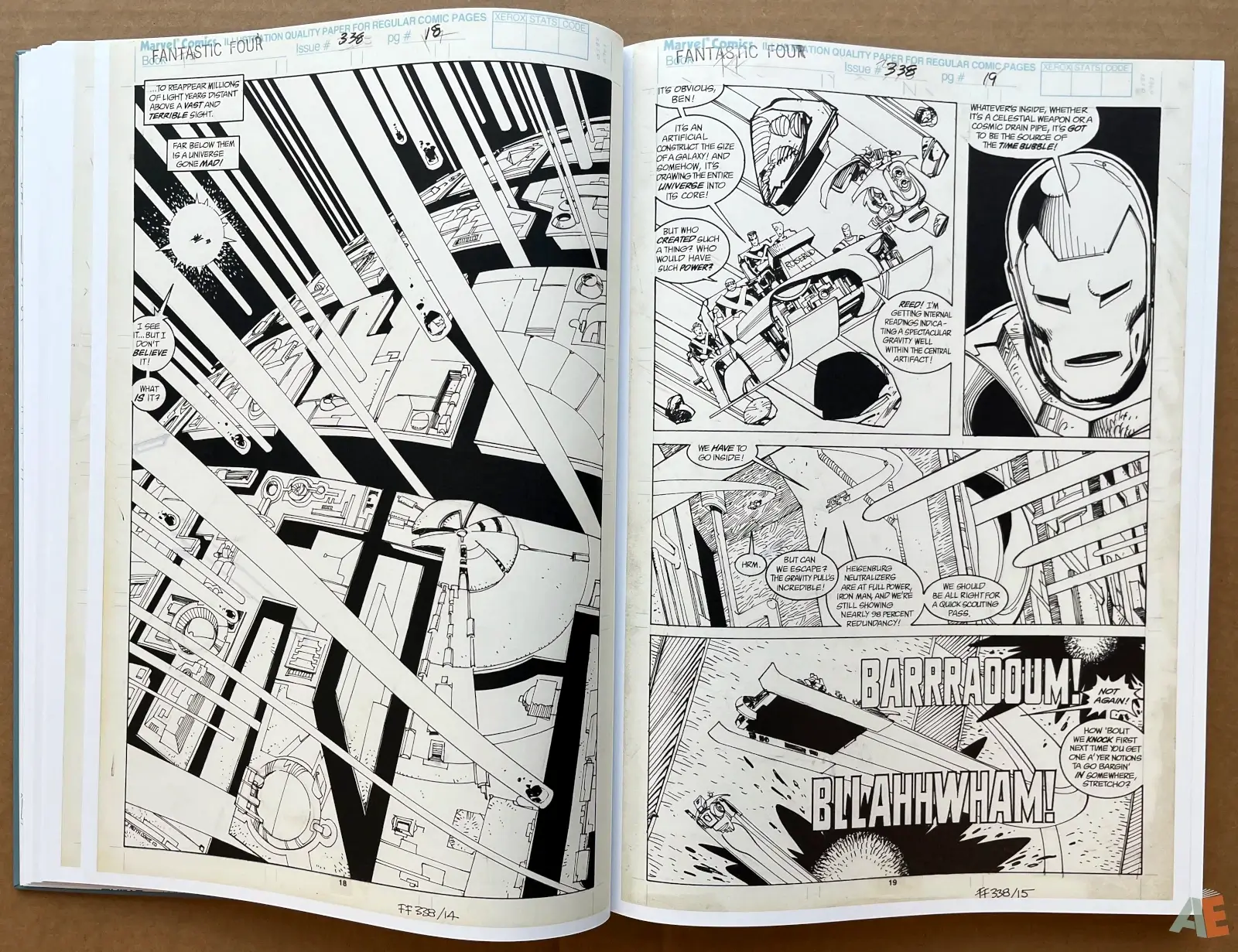 Walter Simonsons Fantastic Four Artists Edition interior 8