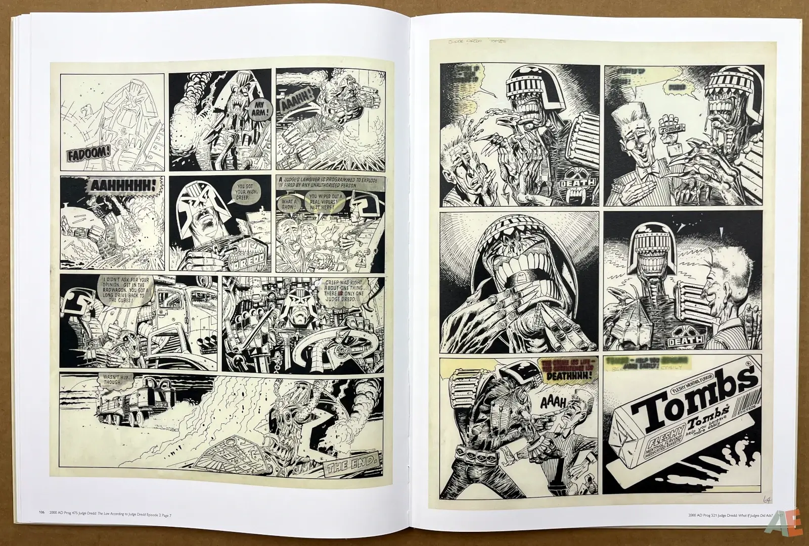 2000 AD Art of Kevin ONeill Apex Edition interior 15