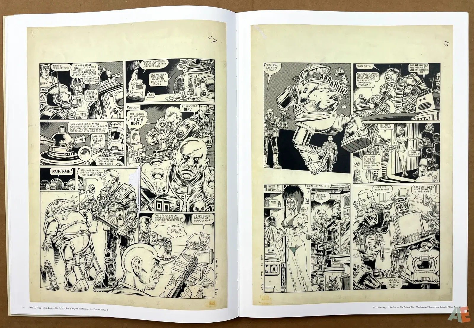 2000 AD Art of Kevin ONeill Apex Edition interior 8
