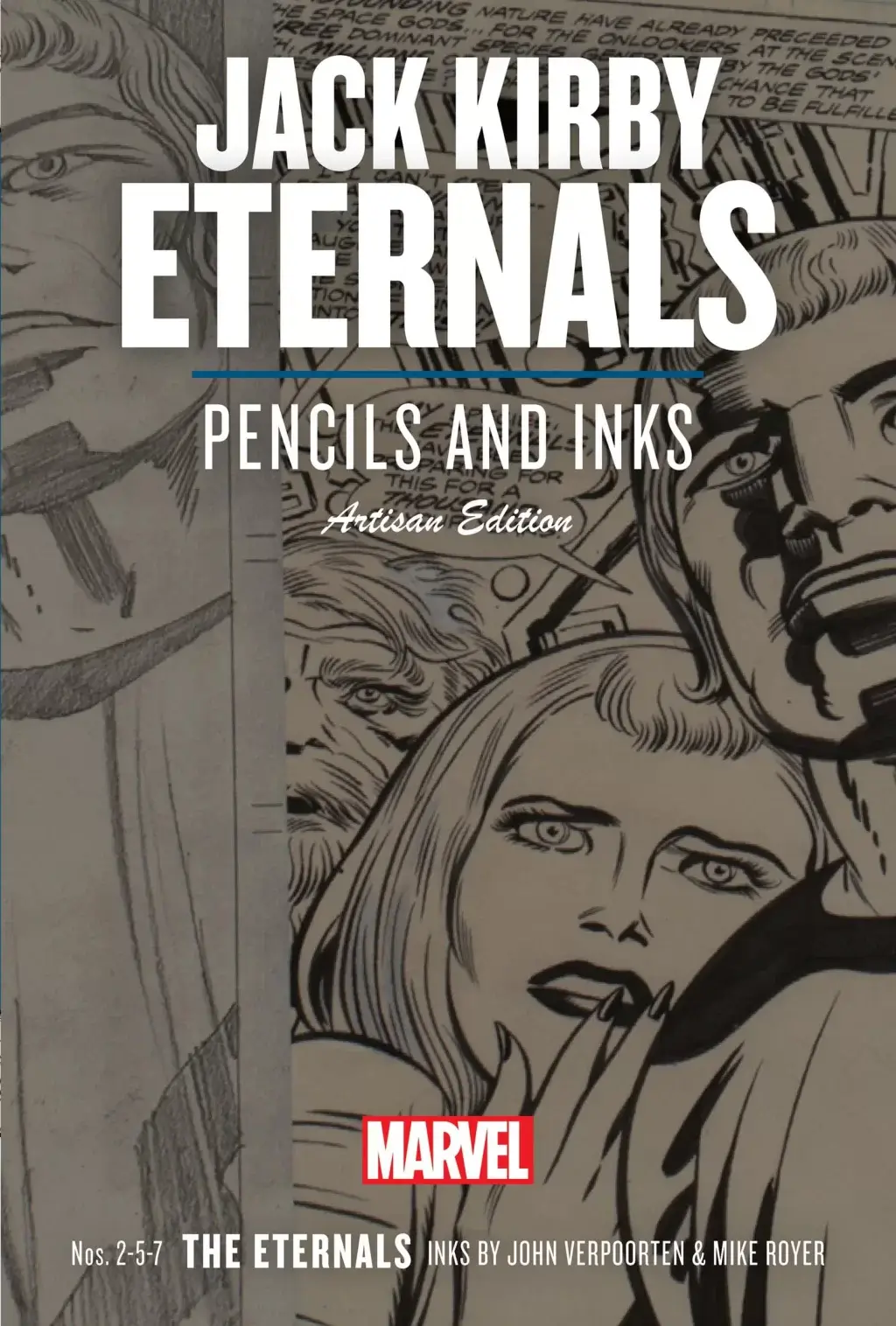 Jack Kirby Eternals Pencils and Inks Artisan Edition cover