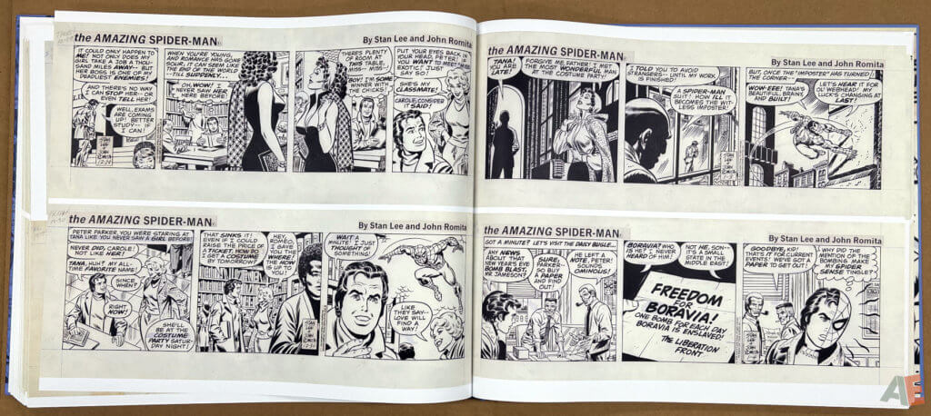 John Romitas Amazing Spider Man The Daily Strips Artists Edition interior 14