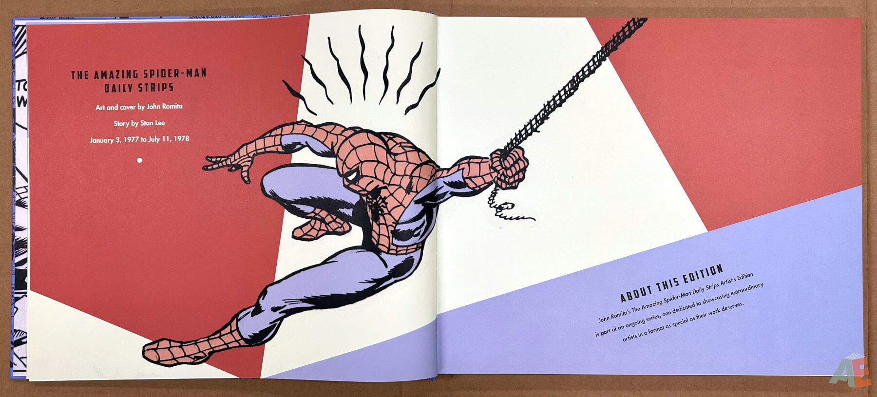 John Romitas Amazing Spider Man The Daily Strips Artists Edition interior 2