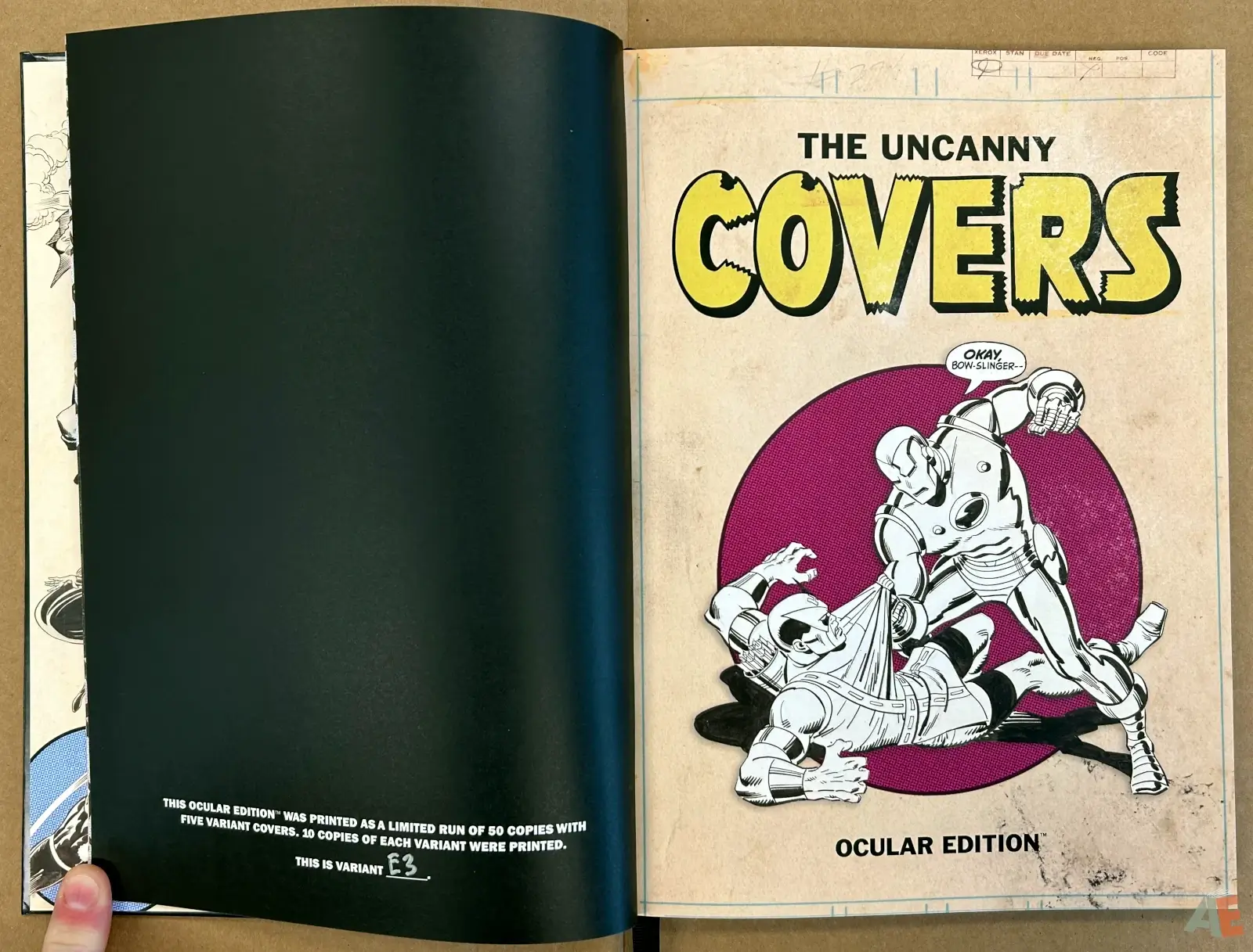 The Uncanny Covers Ocular Edition interior 4