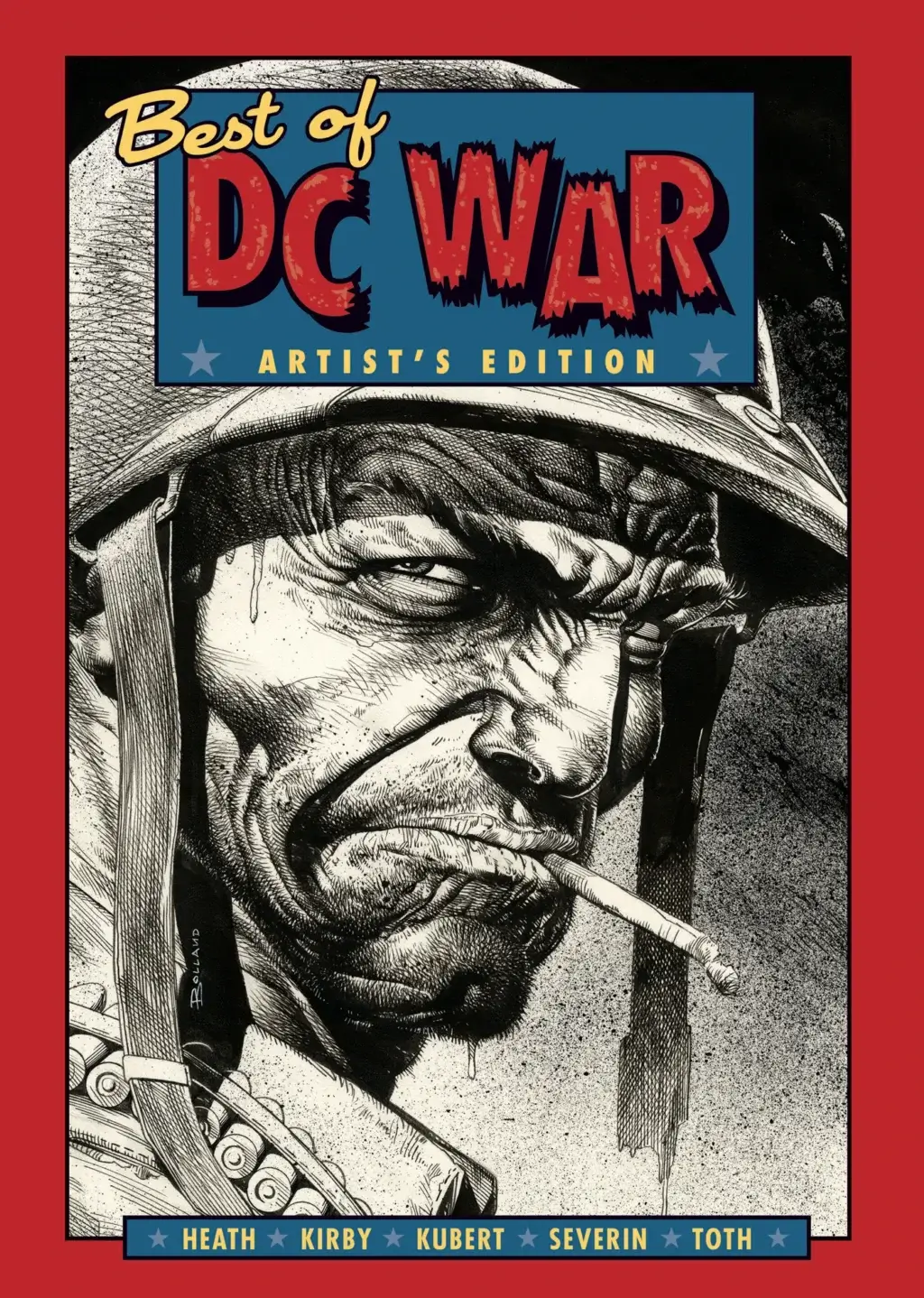 Best of DC War Artists Edition New Printing cover